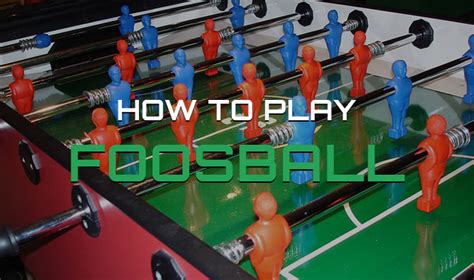 foosball rules – Table Gamez