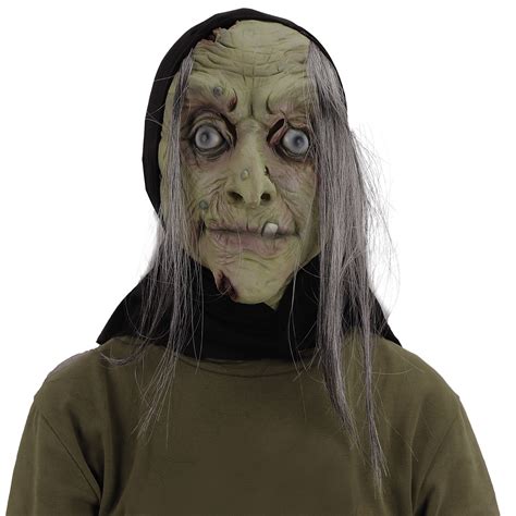 Party 9 Alien Grandma Face Wig Old People Headgear 1 Scary Headgear