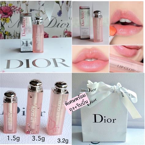 Dior Lip Glow Lip Stain Color Gloss 32g ลิป Dior Addict ลิปสติก 001004 ลิป Bright ลิปมัน ลิป