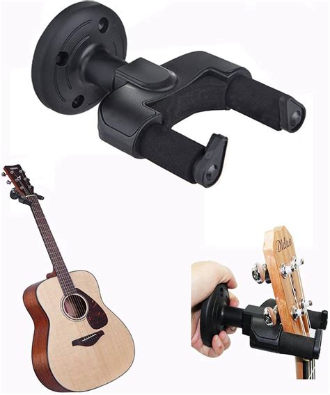 Cisixin Colgador De Pared Soporte De Gancho Para Colgar Guitarra Pared