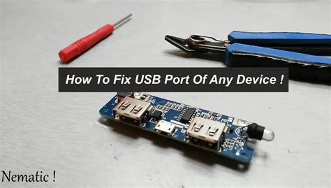 Micro Usb Port Repair