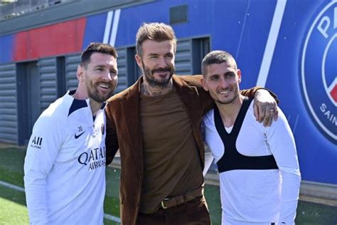 La Relaci N Entre Lionel Messi Y David Beckham Que Deriv En El