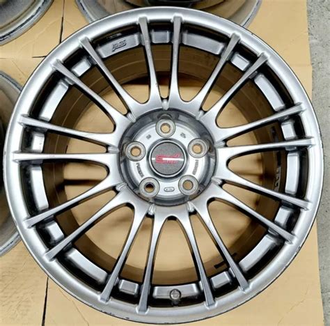 Jdm Subaru Wrx Sti Genuine Bbs Wheels Wheels Set Gdb Grb Gvb Vab Forg