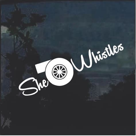 She Whistles Diesel Decal Sticker | Custom Made In the USA | Fast Shipping