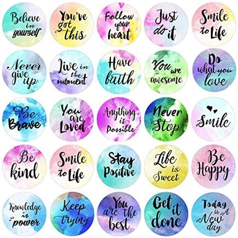 480 Pieces Inspiring Planner Stickers Inspirational Quote Stickers Encouraging Stickers