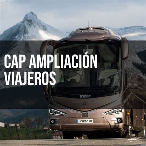 Certificado de Aptitud Profesional Viajeros CAP Ampliación Viajeros