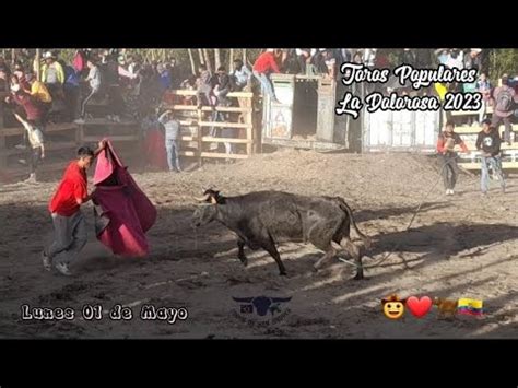 Toros Populares La Dolorosa 2023 Lunes YouTube