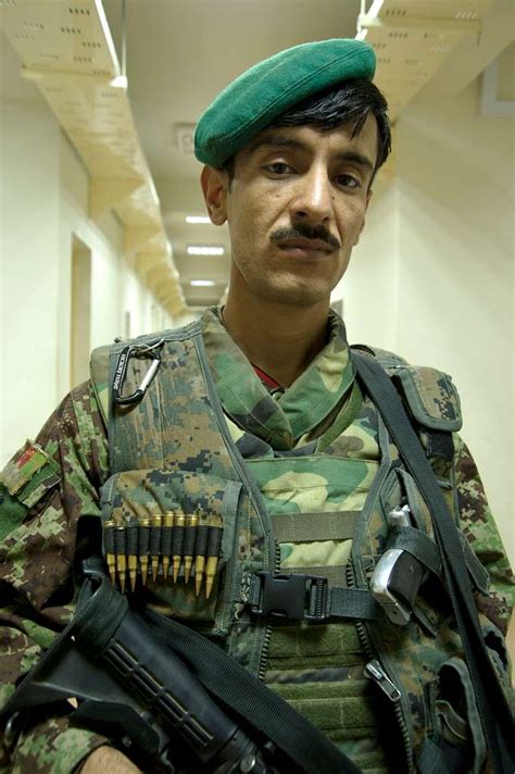 An Afghan Air Force Member Poses For A Photo At The Nara And Dvids