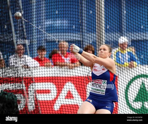 Great Britain S Sophie Hitchon In The Women S Hammer Throw Final During