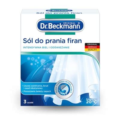 Dr Beckmann Gardinen Proszek Do Firan 3x40g DE 11418655555