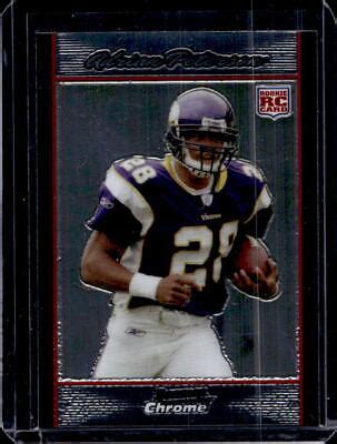 Bowman Chrome Adrian Peterson Rookie Card Rc Bc Vikings Ebay