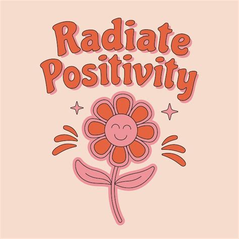 Premium Vector S Retro Hippie Inspirational Radiate Positivity