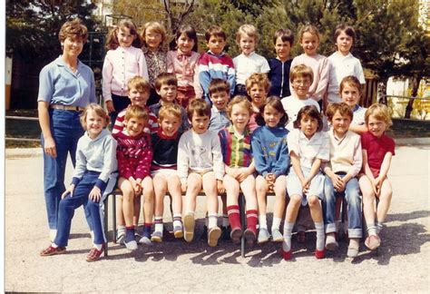 Photo De Classe CP De 1982 Ecole Chef Lieu Poisy Copains D Avant