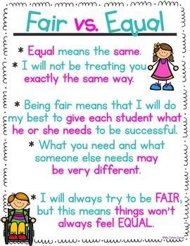 Fair Vs Equal Poster Freebie Education Poster Inclusive Education