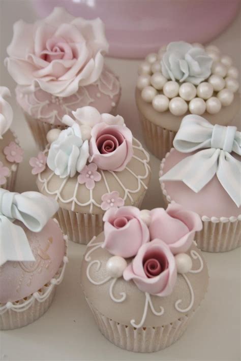 Luxury Vintage Cupcakes Cupcake Cakes Vintage Cupcakes Fancy Cupcakes