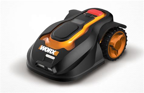 The New Worx Landroid Unmanned Mowing Vehicle Cuts The Lawn While