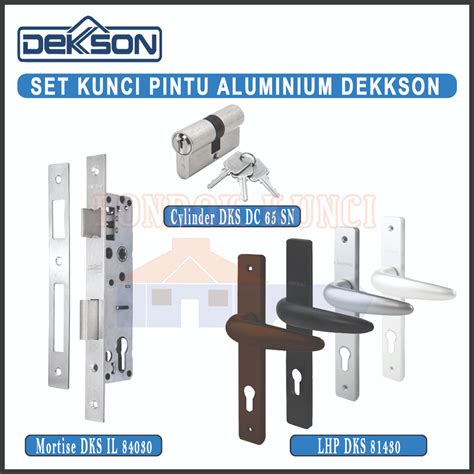 Jual Kunci Set Pintu Aluminium Dekkson Mortise Il Cylinder Dc