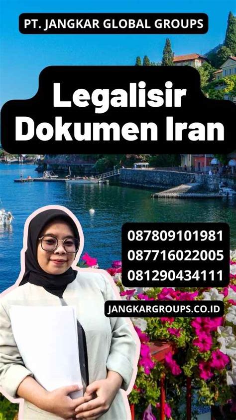 Legalisir Dokumen Iran Jangkar Global Groups