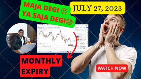 Nifty Monthly Expiry Youtube