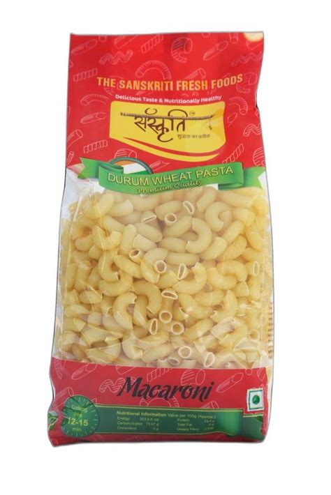 Sanskriti G Wheat Durum Macaroni For Cooking At Rs Pack In Ghaziabad