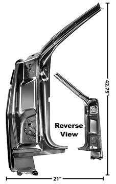 Door Hinges Chevelle Dynacorn Restoration Quality Muscle Car