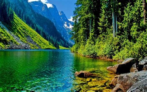 24 Beautiful Mountain Pictures With Lakes World Inside Pictures