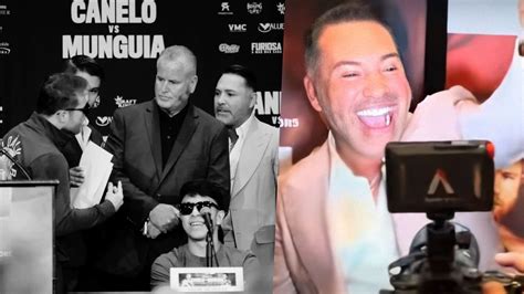 Oscar De La Hoya hizo enfurecer al Canelo Álvarez como estrategia para