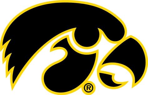 University Of Iowa Decals Iowa Hawkeyes Tigerhawk