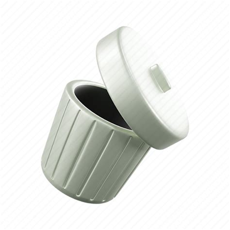 Trash Recycle Dustbin Delete Garbage Bin Remove 3d Illustration