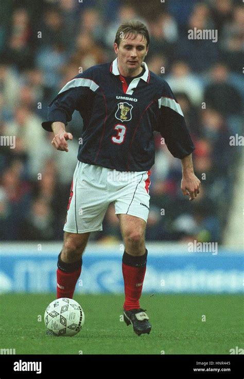 Tommy Boyd Scotland And Glasgow Celtic Fc 18 November 1996 Stock Photo