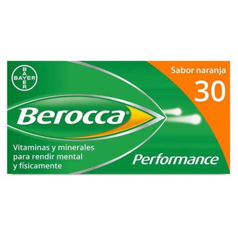 Berocca Performance Naranja 30 Comprimidos Efervescentes 171683