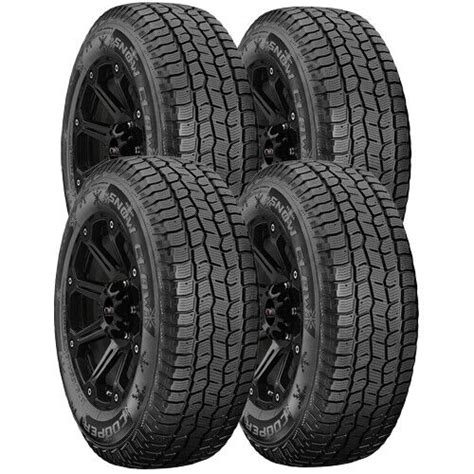 Qty 4 Lt22575r16 Cooper Discoverer Snow Claw 115r Load Range E Tires