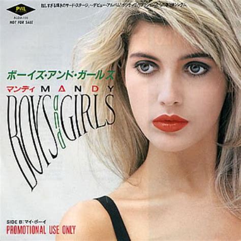 Mandy Smith Boys And Girls Japanese Promo 7 Vinyl Single 7 Inch