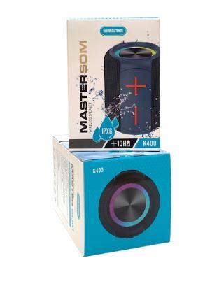 Caixa De Som Bluetooth W Preta Ipx K Kimaster Blue Distribuidora