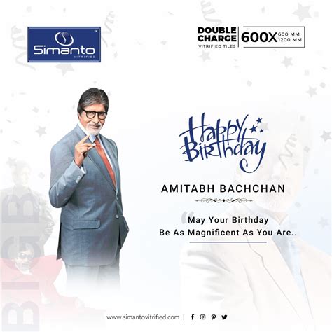 Happy Birthday Amitabh Bachchan Birthday Happybirthday