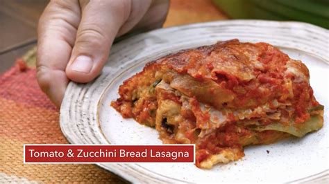 Tomato And Zucchini Bread Lasagna Lidia Bread Lasagna Recipe Lidia