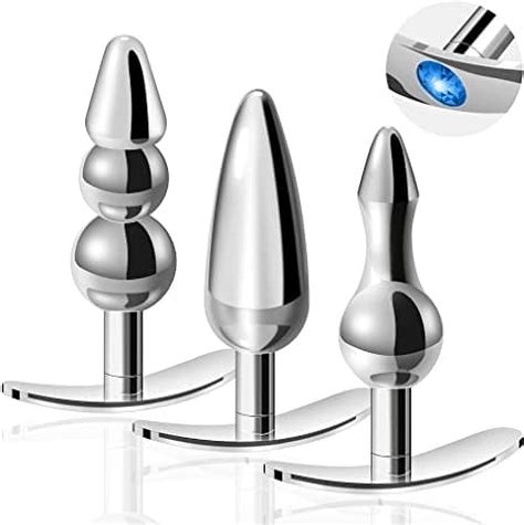 Adult Toys Sex Pleasure Pcs Vibrating Butt Plug Set Anal Plug Training