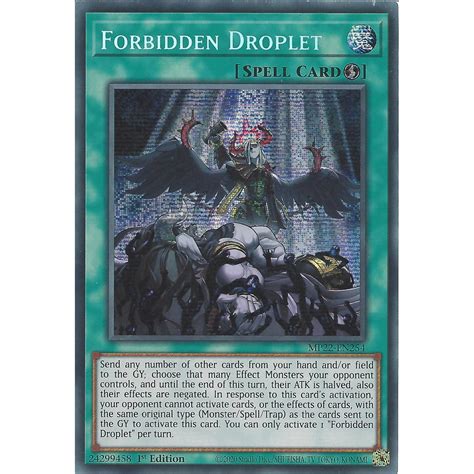 Yu Gi Oh Trading Card Game Mp En Forbidden Droplet Prismatic