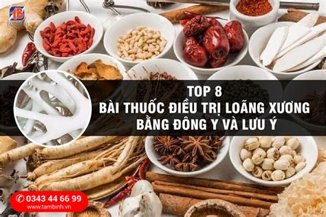 Top 8 bài thuốc điều trị loãng xương bằng đông y và lưu ý