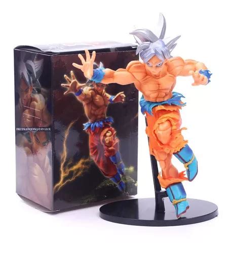 Figura Dragon Ball Z Goku Ultra Instinto Muñeco Anime Super en venta en