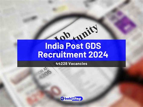 India Post GDS Recruitment 2024 Apply Now For 44228 Gramin Dak Sevak Posts