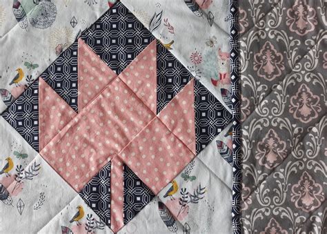 Crafter Without A Cat Fox And Feathers Quilt