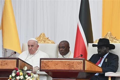 Papst fordert im Südsudan Ende des Blutvergießens BRF Nachrichten