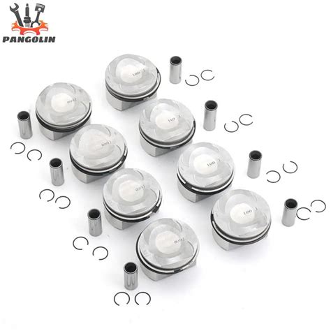 8pcs New Pistons Rings Set 84 5mm STD 20mm 079107065DC 07910065AD For