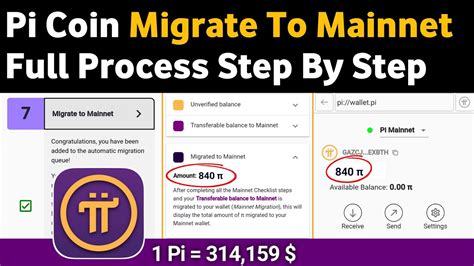 How To Migrate Pi Coin To Mainnet Wallet Full Process Step By Step Pi