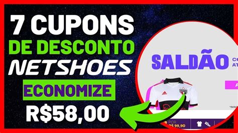 Cupons De Desconto Netshoes Economize R No Site Sald O At