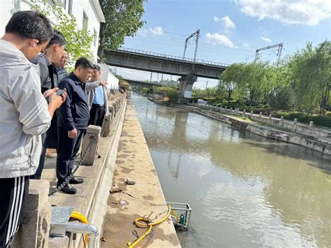 淄博市生态环境局 张店区 区领导现场调研玉龙河水质情况