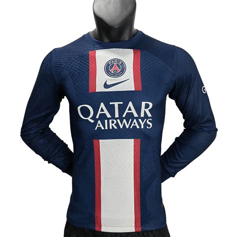 Authentic Psg Home Long Sleeve Soccer Jersey Gogoalshop