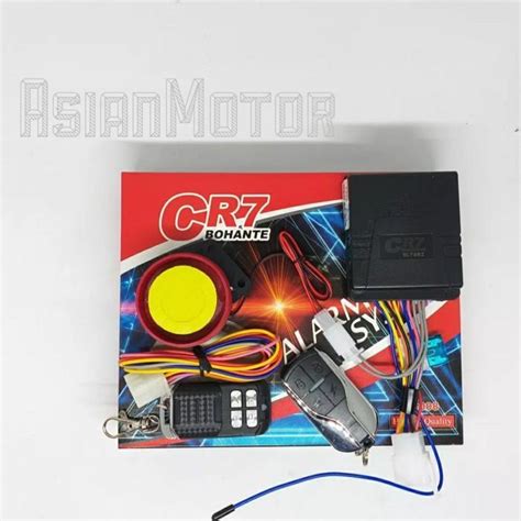 Jual Alarm Motor System Cr Bohante Fitur Lengkap Cara Pasang Premium