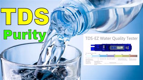 What Is Tds Total Dissolved Solids And How Tds Meter Works Youtube